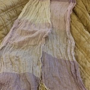 Purple Lavender Scarf